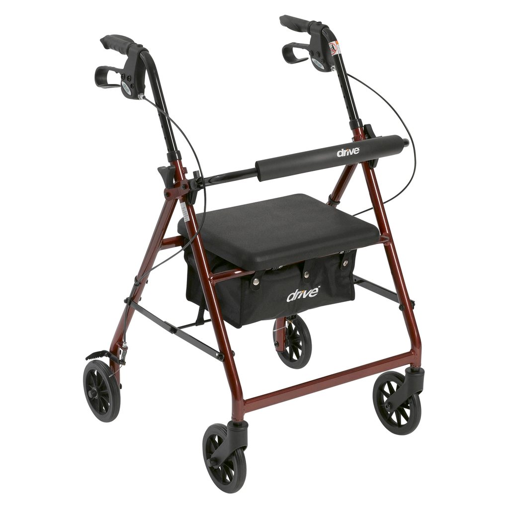 Déambulateur Drive 4 roues avec siège