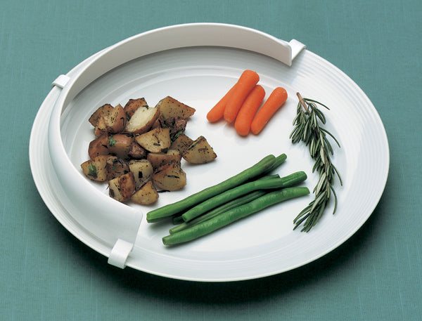 Rebord d'assiette recourbé amovible ERP