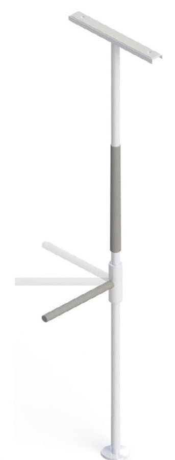 Poteau de transfert HealthCraft SuperPole avec barre SuperBar