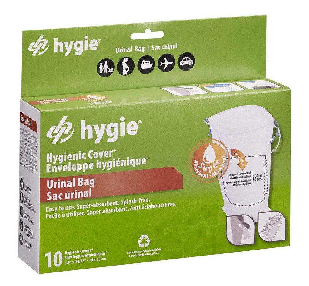 Enveloppes hygiéniques Hygie pour sac urinal