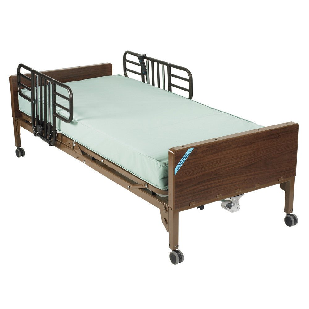 Lit médical électrique avec barrières