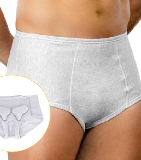 Slip herniaire taille haute M-Brace