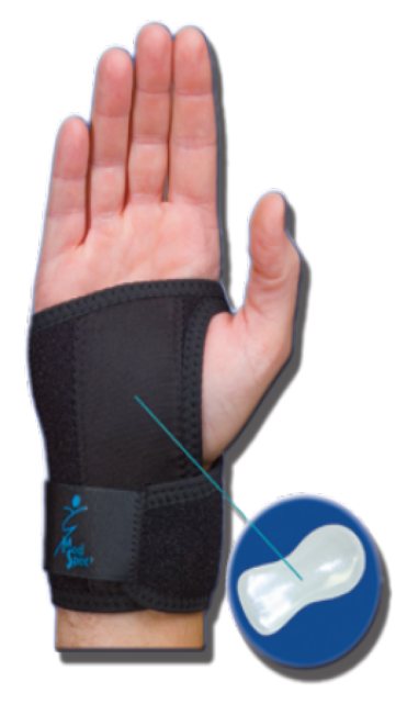 Orthèse de poignet POP GelFlex avec coussinet de gel
