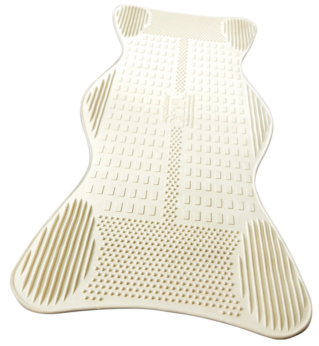 Tapis de bain antidérapant AquaSense avec zones de massage